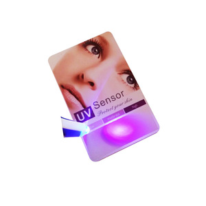 PVC UV Test <strong>Card</strong> <strong>Real</strong>-Time Detection of UV Intensity Customizable UV Test <strong>Card</strong> - Product Image 1