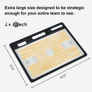 Haft Court Marker Strategy Team Tool Tactics Basketball <strong>Coaching</strong> Board Custom - Product Image 4