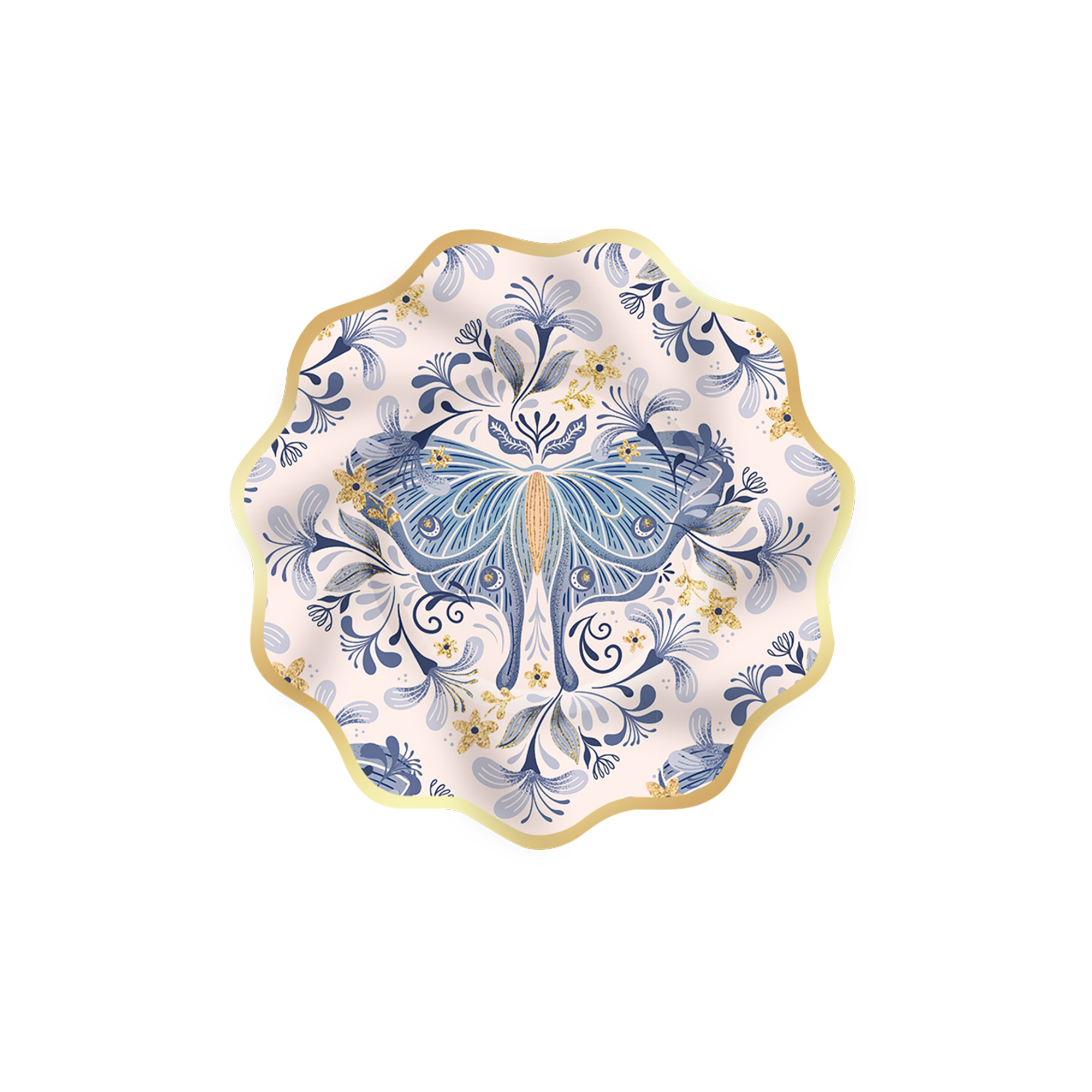 Plato de papel de 8 pulgadas * 8 piezas