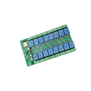 ESP8266 WIFI 16-Kanal-Relaismodul ESP-12F Entwicklungs platine Strom versorgung 24V/10A - Product Image 5