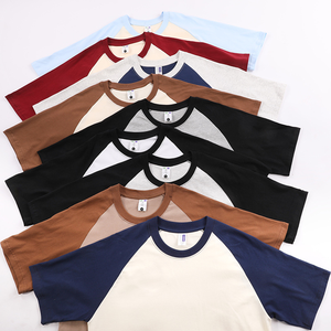 מסך מותאם אישית הדפס 100% כותנה במשקל כבד ירידה כתף רב-צבע זמין בתוספת גודל גברים חולצות - Product Image 4