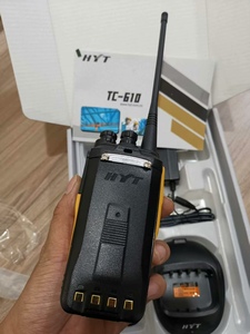 Ban đầu hytera Walkie Talkie TC-610 đài phát thanh <span class=keywords><strong>UHF</strong></span> VHF xách tay công suất cao Walkie-Talkie hai chiều điều khiển từ xa Walkie-Talkie - Product Image 5