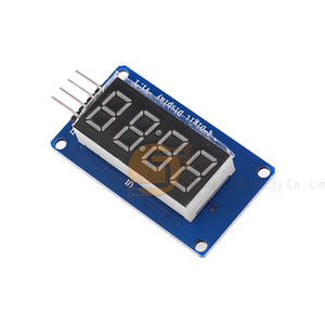 Modulo Display LED tubo digitale a 4 bit con Display orologio TM1637 per arduino 7 segmenti orologio da 0.36 pollici tubo digitale anodo rosso