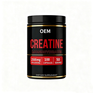Oem nhãn hiệu riêng Micronized Creatine Monohydrate viên nang cho sức mạnh cơ bắp <span class=keywords><strong>ATP</strong></span> năng lượng Boost Workout hiệu suất & độ bền - Product Image 1