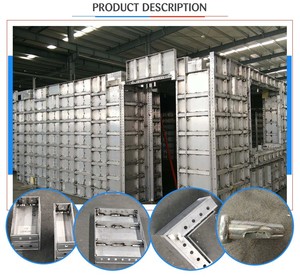 Aluminum Construction <strong>Formwork</strong> Material for Concrete PreCasting <strong>Building</strong> Wall Forming <strong>Formwork</strong> <strong>System</strong> - Product Image 1