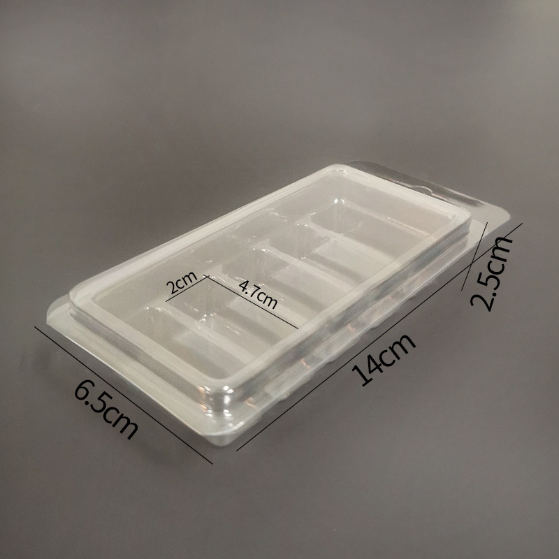 กล่องแว็กซ์สี่เหลี่ยมผืนผ้า5กริด