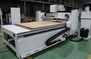 Oscillating Vibrating Knife Cutting <strong>Cnc</strong> <strong>Router</strong> CA1325 Vacuum Table With Ccd for Pu Paper Foam Cardboard Rubber Cutting - Product Image 5