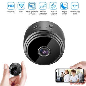 Mini cámara inalámbrica A9, WiFi, HD, 1080P, aplicación móvil, visión remota, cámara de seguridad para el hogar - Product Image 6