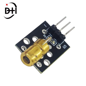 KY-008 3pin 650nm trasmettitore Laser rosso Dot diodo rame testa modulo per arduino Kit - Product Image 2