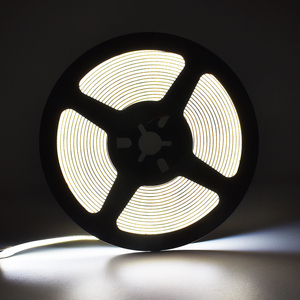 Vh תאורה הגעה חדשה dotless 12v מקורה גבוה 480 צ 'יפס 9w 6500k <span class=keywords><strong>cob</strong></span> הוביל רצועה אור/<span class=keywords><strong>cob</strong></span> הוביל רצועה 8 מ "מ