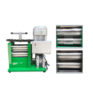 Hajet ลูกกลิ้งราคาถูกศุลกากรเครื่องประดับทำให้อุปกรณ์แผ่นโลหะแผ่นกลิ้งเคลือบบัตร0.5HP ไฟฟ้ากลิ้งโรงสีเครื่อง - Product Image 3