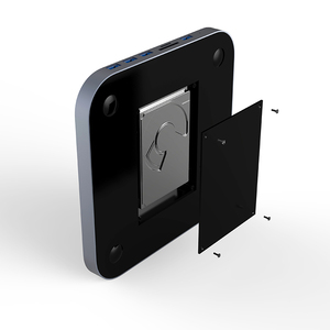MC25 HUB for Apple for Mac外付けHDDドライブカードリーダーMacminハブ最大テラバイトHDD - Product Image 1