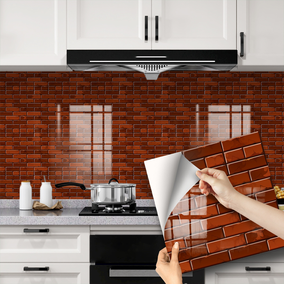 Red brick pattern