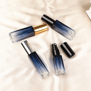 <strong>5</strong> <strong>ml</strong> 10ml Refillable Portable Empty Mini Square Gradient Color Glass Rectangle <strong>Perfume</strong> Spray Bottle for Parfum - Product Image 4