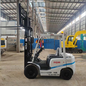 Ücretsiz teslimat! 3 ton kullanılan hidrolik geri çekilebilir çiftlik Forklift ışıkları ile iyi durumda dizel güç kaynağı ve çekirdek Motor - Product Image 4