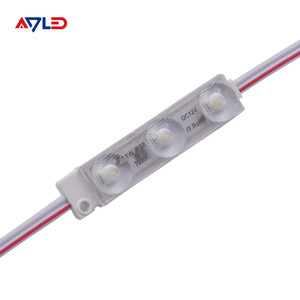 Açık su geçirmez IP68 12v 3 LENS led ışık modulo lens tabela smd 2835 led modülü - Product Image 2