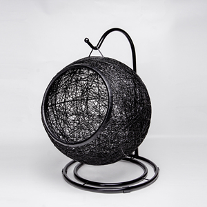 XH Ổ Giường Xoay Cho Chó Mèo Nhỏ Có Đệm, Võng Treo Trong Nhà Ngoài Trời, Hình Giọt Nước, Giỏ Thú Cưng Đứng KD - Product Image 1