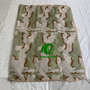 Kango <strong>Three</strong> Desert Camo Waterproof Poncho Liner Insulated Blanket For Outdoor Camping Emergency Survival Travel Woobie Blanket - Product Image 5