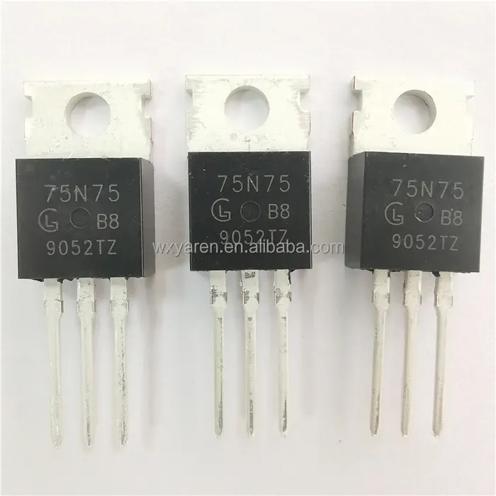 Transisthy1808 YR75N08/irirfp4368 n-saluran 75 V 78A (Tc) 150W (Tc) melalui lubang ke-220 transistor MOSFET