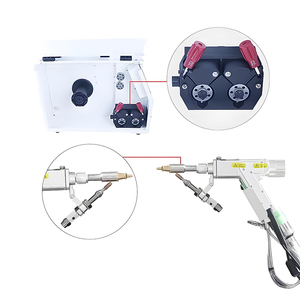 La saldatrice portatile automatica multifunzione per componenti universali facili da usare per la pulizia dell'alimentatore di fili è nuova 1064nm - Product Image 4