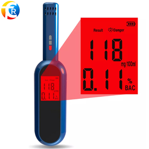 High Precision ABS Electronic Air Blowing Alcohol Tester Breath Detector for Car Usa Cable Output Breath <strong>Detection</strong> <strong>Function</strong> - Product Image 2