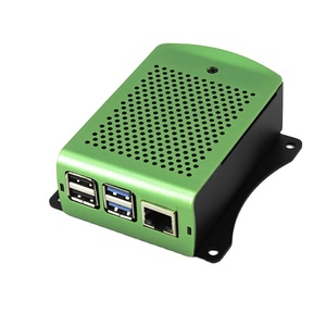Легкая сборка пористого тепловыделения алюминиевого сплава Черепаха Raspberry Pi 4B/3B алюминиевый корпус для Raspberry Pi - Product Image 2
