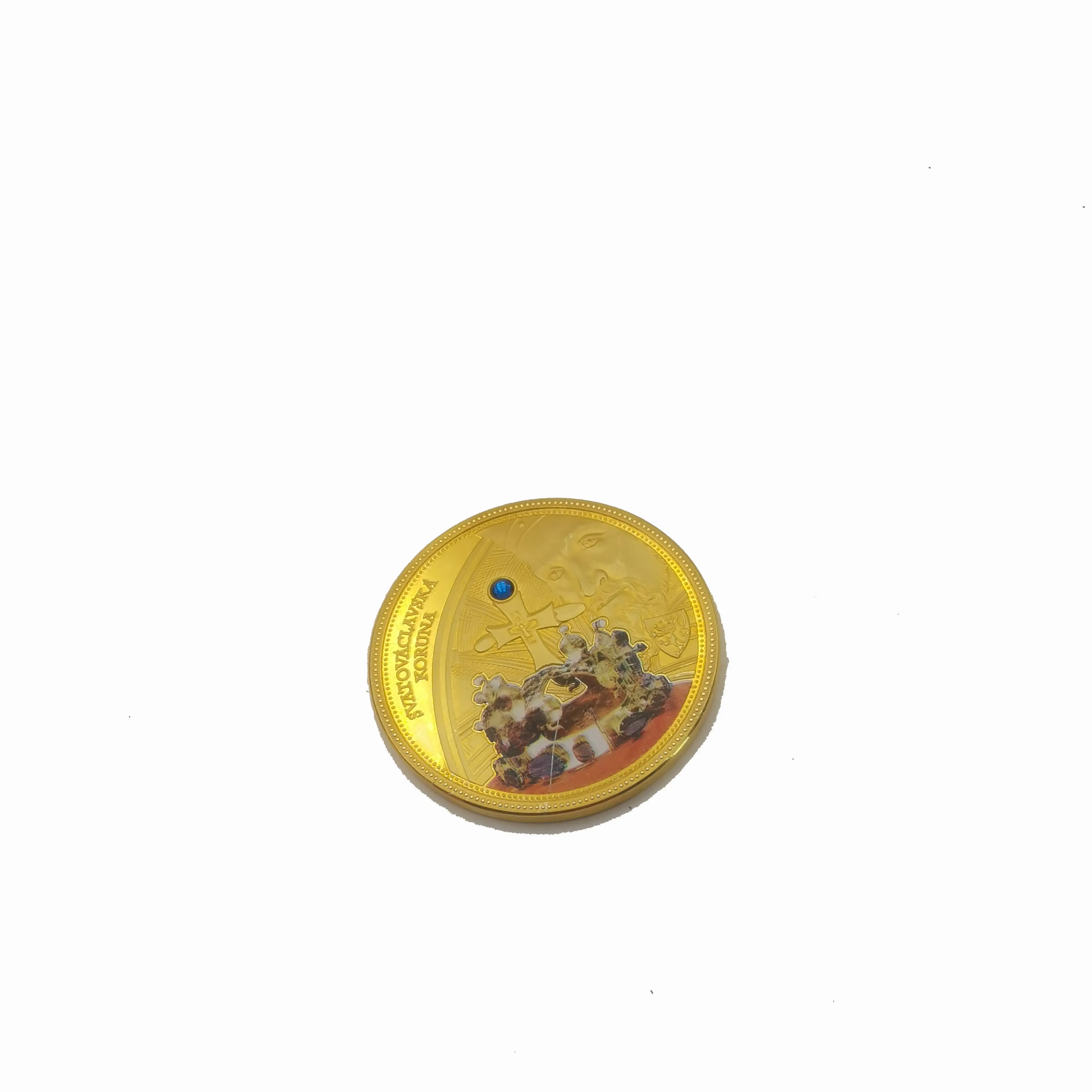 Cina fabbricazione Memento Vivere Mori placcatura in ottone antico vecchia moneta Souvenir 3d Metal Custom Challenge Coin Maker