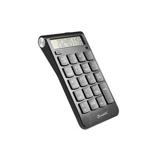 Portable 2.4G Wireless USB Number <strong>Keyboard</strong>/Calculator <strong>with</strong> Digital Display Rechargeable Mini 19 Keys <strong>Numeric</strong> Keypad KNW-02L - Product Image 2