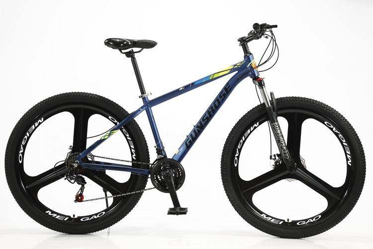 Cuadro de aleación azul, rueda de 3 palas de aleación de Mg