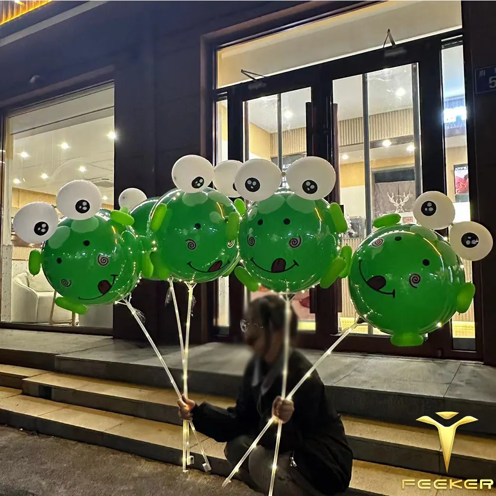 Set di Bobo palloncini a LED di san valentino