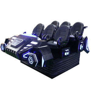 9d Vr Game Machine <strong>Virtual</strong> Reality Simulator 6 Seater for Gaming <strong>Center</strong> Equipment - Product Image 1