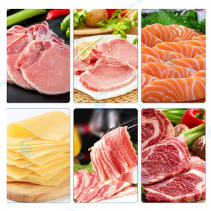 鶏肉用全自動商用新鮮冷凍肉スライサーベーコンビーフビルトンブレストジャーキーカッター