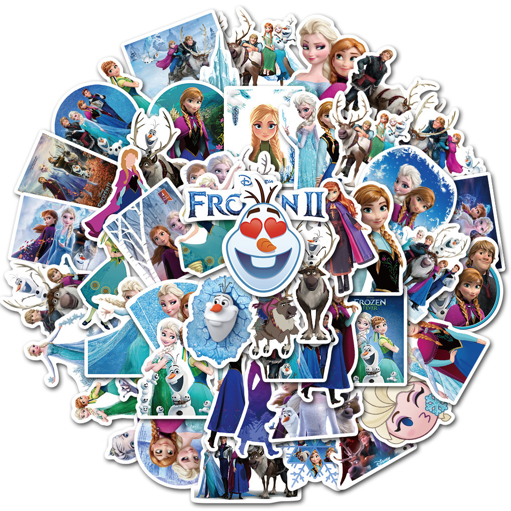 50 adesivi Frozen 2