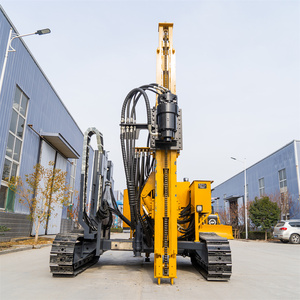 Hengwang Hot Sale <strong>Automated</strong> Pile Driving <strong>System</strong> for Solar Farm Pile Installation Solar Pile Driver Machine