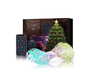 4040 RGB IP 65 15 Вт светодиодный экран для вечеринок пульт дистанционного управления Программирование для домашнего декора атмосфера занавес освещение - Product Image 1