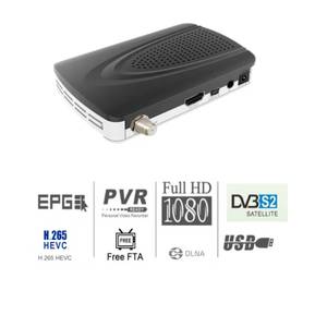 FTA Mini <strong>DVB</strong>-S2 <strong>Decoder</strong> H265 Hevc <strong>MPEG</strong> PVR EPG <strong>DVB</strong> S2 Ethernet LAN Digital TV Tuner Set Top Box Satellite TV Receiver