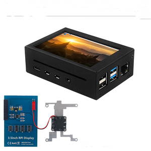 Soporte con Raspberry Pi 4b, funda de pantalla táctil de 3,5 pulgadas, 4 y 8gb, venta directa de fábrica - Product Image 1