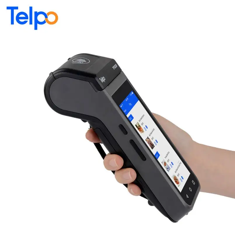 4G Machine POS Manufacture Android Handheld high quality mobile POS With Printer+ NFC
