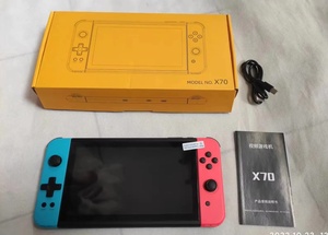 7インチIPS大画面ハンドヘルドゲームコンソールX70懐かしジョイスティックレトロゲームコンソールNES/SFC 2025用 - Product Image 5