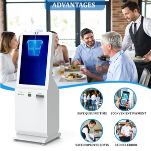 Sistema de gestión de colas de pedidos de autoservicio independiente Solución de cola de quiosco de boletos con escáner e impresora - Product Image 6