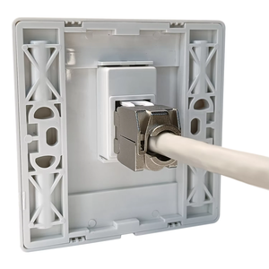 Zinc Alloy Cat6A CAT7 RJ45 Keystone <strong>Adapter</strong> LAN Cable <strong>Network</strong> Extension Inline Coupler Ethernet Communication Modules - Product Image 6