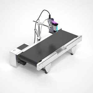 Codice Batch data macchina di stampa con nastro trasportatore regolabile velocità automatico Online Desktop Tij Inkjet Coder cartucce di inchiostro - Product Image 1
