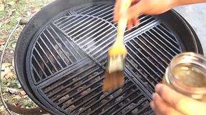 重型铸铁烧烤炉排圆形替代木炭燃气烤架野营烹饪防锈 - Product Image 6