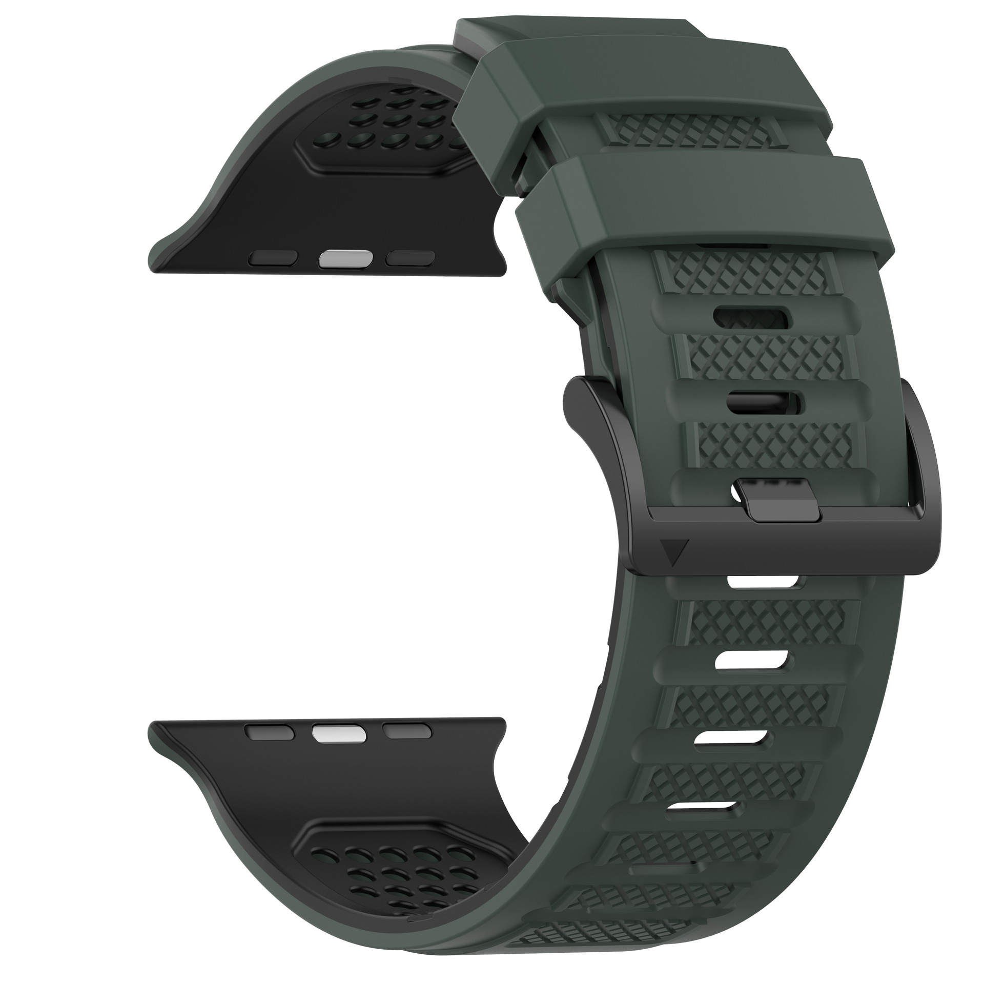 green and black