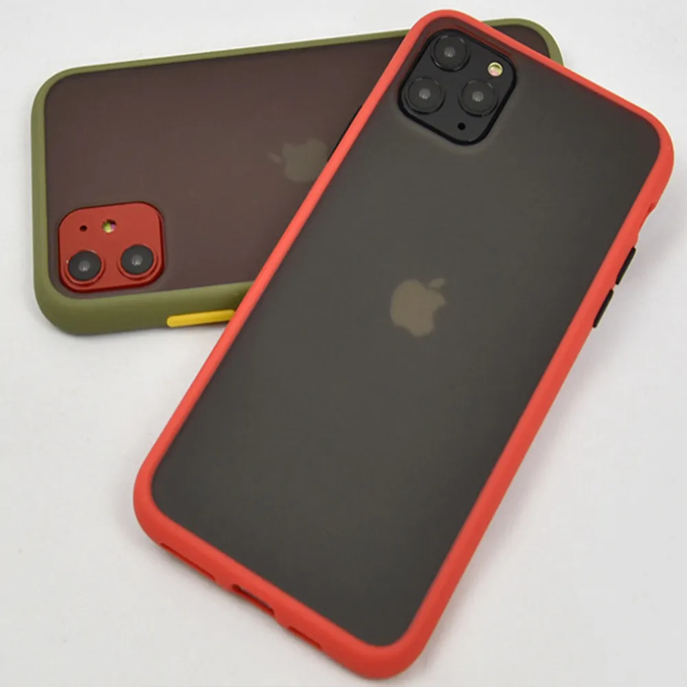 Anwendbar für iP11pro Handy hülle matti erte Farbe Apple xsMAX 6 7 8plus Schutzhülle bruchs ichere Hülle