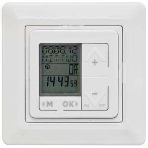 Полный встроенный ЖК-таймер, 230 В/10А, чистый белый, с функцией astro - Product Image 1