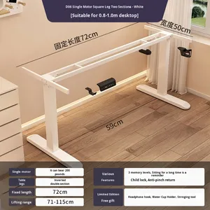 Tùy Chỉnh Nâng Điện Bàn Văn Phòng Với Động Cơ Duy Nhất Máy Tính Thông Minh Bảng Khung Chơi Game Điện Hỗ Trợ Tùy Chỉnh Chế Biến - Product Image 6