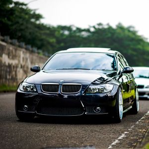 Front Bumper Suitable for <strong>BMW</strong> E90 Upgrade to M3 Look With/Without Fog Lamp Hole 05-08/09-12 Car Bumpers - Product Image 1