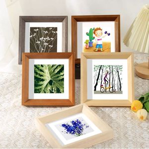 Tùy Chỉnh Bằng Gỗ Khung Ảnh Trang Trí Nội Thất Tường Nghệ Thuật Cho Phòng Khách Và Máy Tính Để Bàn Đánh Bóng Kỹ Thuật - Product Image 3