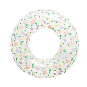 Anillo de natación inflable para adultos y niños de nueva fábrica, anillo de tubo flotante para piscina, anillo de natación a rayas de cloruro de polivinilo - Product Image 2